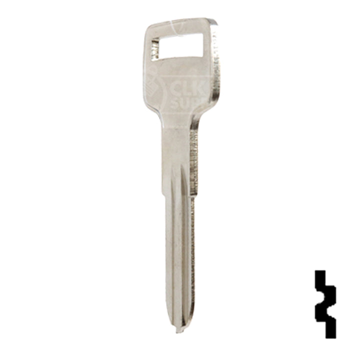 Uncut Key Blank | Volvo | X29, VO73 Automotive Key Ilco