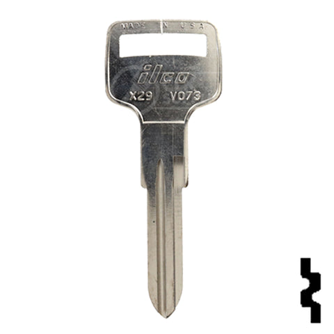Uncut Key Blank | Volvo | X29, VO73