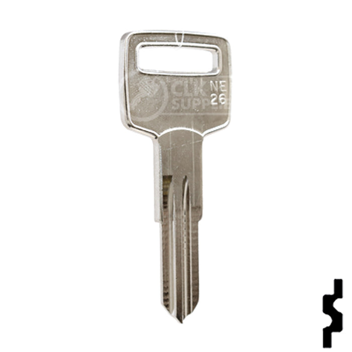 Uncut Key Blank | Volvo | X30, VO73S Automotive Key Ilco