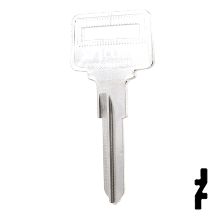 Uncut Key Blank | Volvo | X80, VL6 Automotive Key Ilco