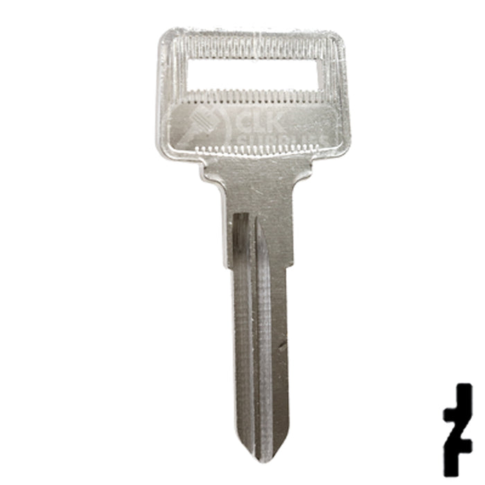 Uncut Key Blank | Volvo | X80, VL6 Automotive Key Ilco