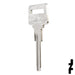 Uncut Key Blank | Volvo | X80, VL6 Automotive Key Ilco