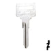 Uncut Key Blank | Volvo | X80, VL6 Automotive Key Ilco