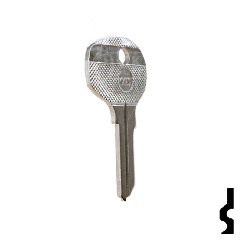 Uncut Key Blank | VW, Porsche | 64K Automotive Key Ilco