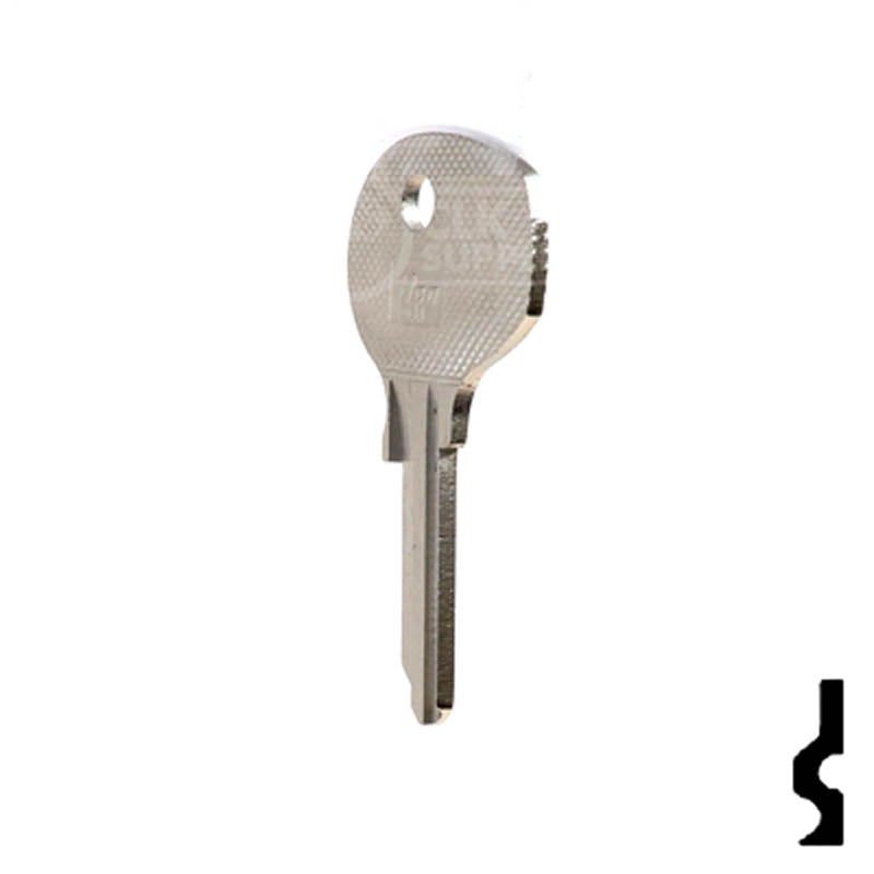 Uncut Key Blank | VW, Porsche | 64K Automotive Key Ilco