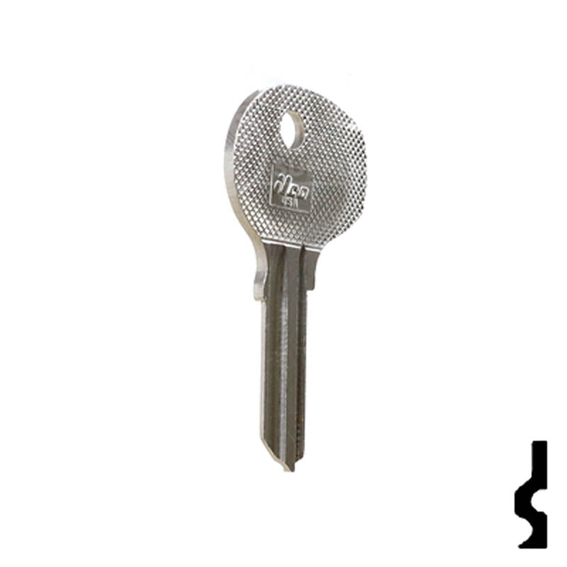 Uncut Key Blank | VW, Porsche | 64K Automotive Key Ilco