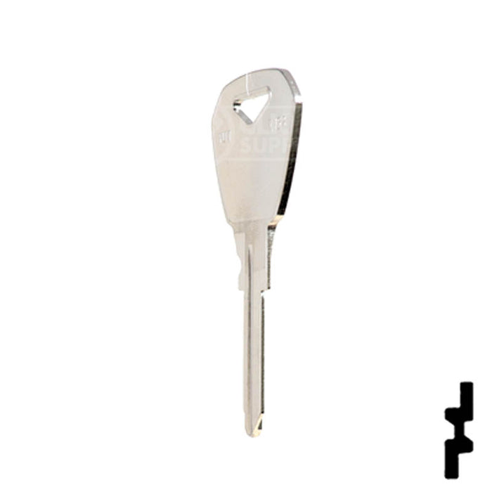 Uncut Key Blank | Yugo | YU1, X153 Automotive Key JMA USA