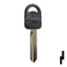 Uncut Key Blanks | Ford, Mercury, Mariner Outboards | 1193MU, H66-P Automotive Key JMA USA