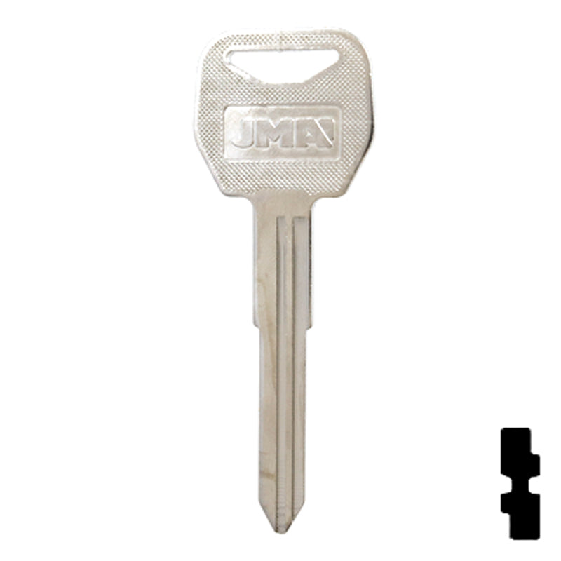 Uncut Motorcycle Key Blank | Honda | HD109, HOND-33 Automotive Key JMA USA