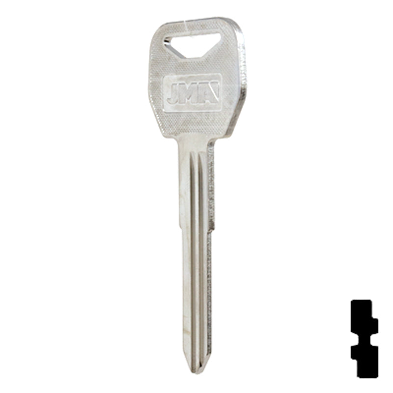 Uncut Motorcycle Key Blank | Honda | HD109, HOND-33 Automotive Key JMA USA