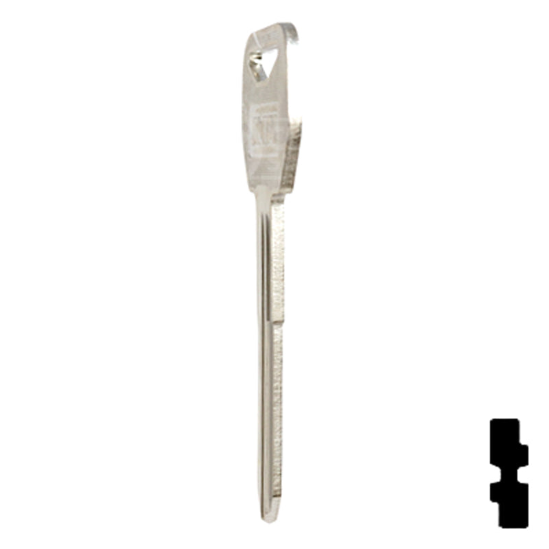 Uncut Motorcycle Key Blank | Honda | HD109, HOND-33 Automotive Key JMA USA
