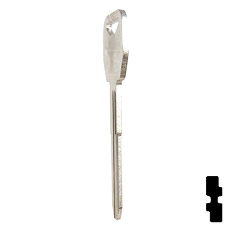 Uncut Motorcycle Key Blank | Honda | HD109, HOND-33 Automotive Key JMA USA