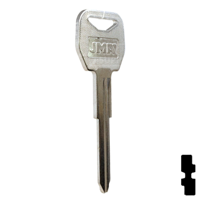 Uncut Motorcycle Key Blank | Honda | HD109, HOND-33 Automotive Key JMA USA