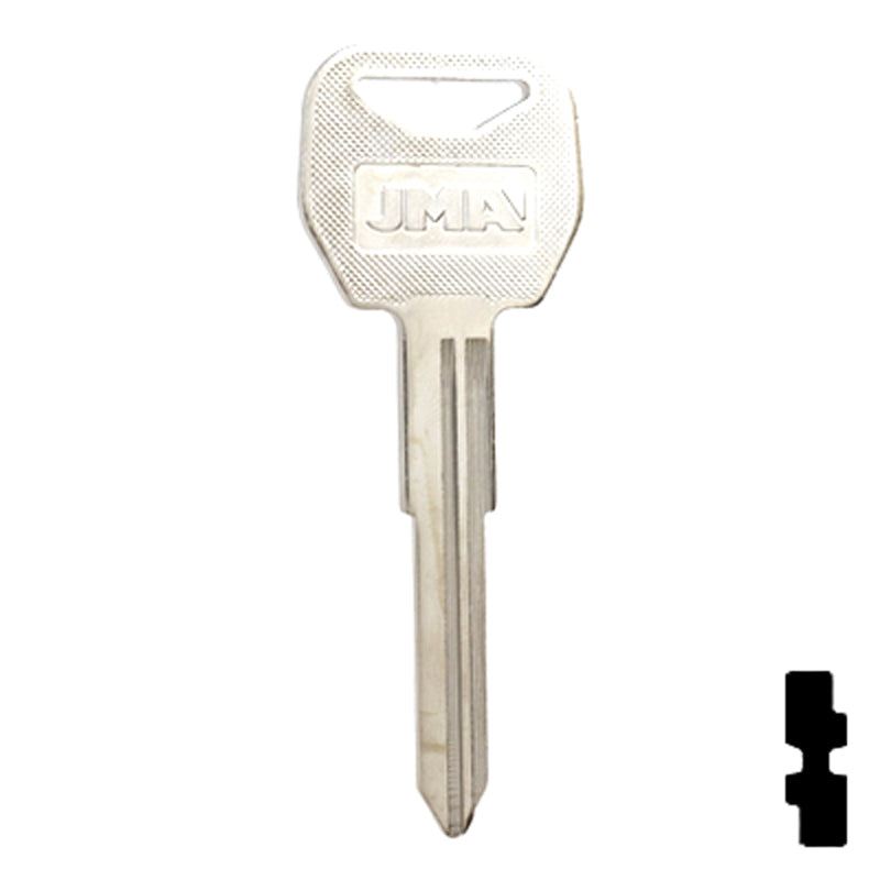 Uncut Motorcycle Key Blank | Honda | HD109, HOND-33 Automotive Key JMA USA