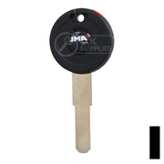 Uncut OEM Cloneable Key Blank | Moto Guzzi, Aprilia, Zadi | ZD30T5 Automotive Key JMA USA