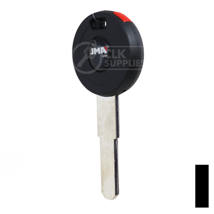 Uncut OEM Cloneable Key Blank | Moto Guzzi, Aprilia, Zadi | ZD30T5 Automotive Key JMA USA