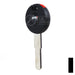Uncut OEM Cloneable Key Blank | Moto Guzzi, Aprilia, Zadi | ZD30T5 Automotive Key JMA USA