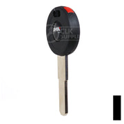 Uncut OEM Cloneable Key Blank | Moto Guzzi, Aprilia, Zadi | ZD30T5 Automotive Key JMA USA