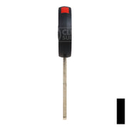 Uncut OEM Cloneable Key Blank | Moto Guzzi, Aprilia, Zadi | ZD30T5 Automotive Key JMA USA