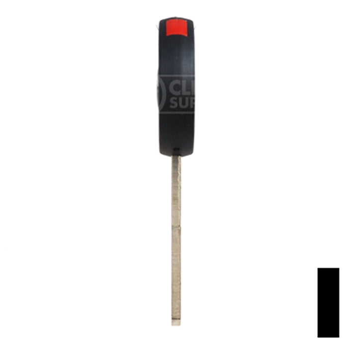 Uncut OEM Cloneable Key Blank | Moto Guzzi, Aprilia, Zadi | ZD30T5 Automotive Key JMA USA