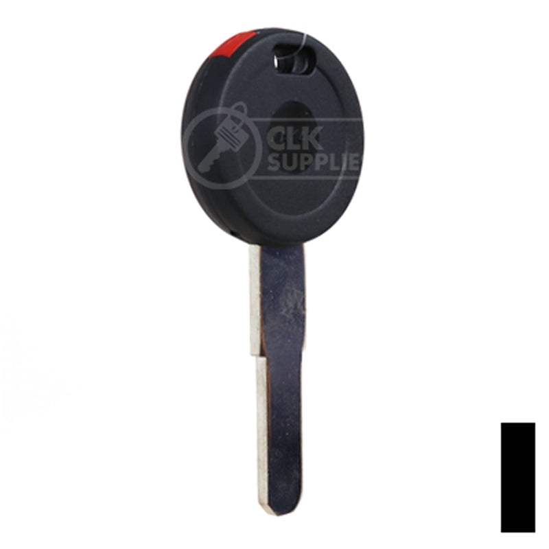 Uncut OEM Cloneable Key Blank | Moto Guzzi, Aprilia, Zadi | ZD30T5 Automotive Key JMA USA