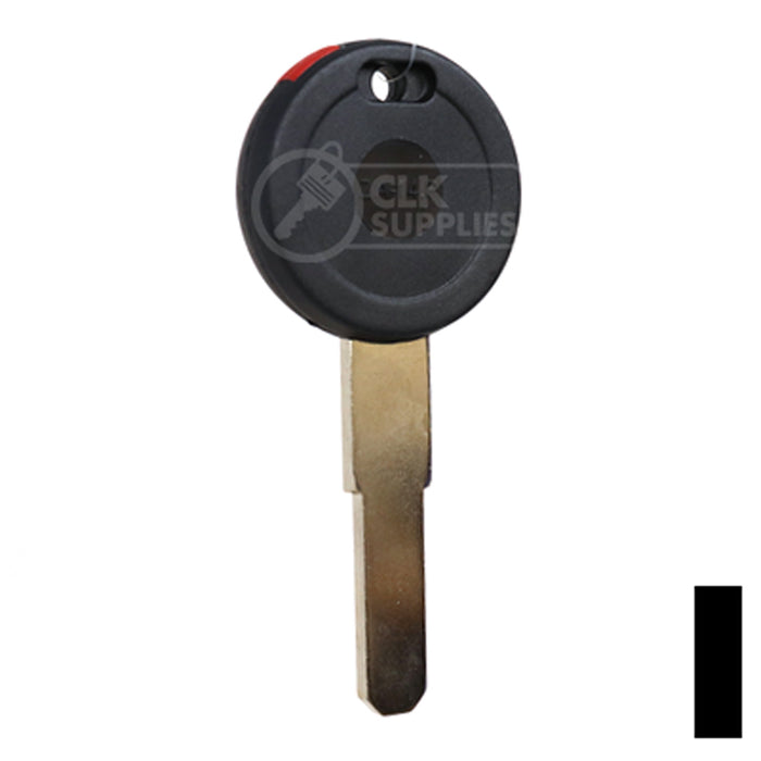 Uncut OEM Cloneable Key Blank | Moto Guzzi, Aprilia, Zadi | ZD30T5 Automotive Key JMA USA