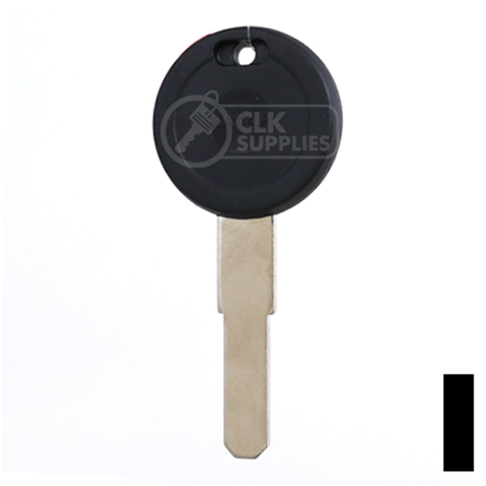 Uncut OEM Cloneable Key Blank | Moto Guzzi, Aprilia, Zadi | ZD30T5 Automotive Key JMA USA