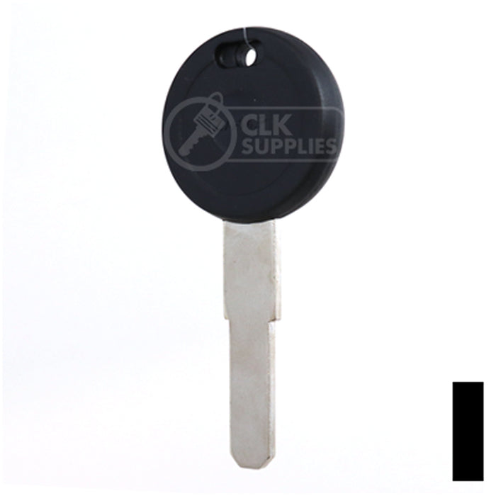 Uncut OEM Cloneable Key Blank | Moto Guzzi, Aprilia, Zadi | ZD30T5 Automotive Key JMA USA