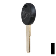 Uncut OEM Cloneable Key Blank | Moto Guzzi, Aprilia, Zadi | ZD30T5 Automotive Key JMA USA