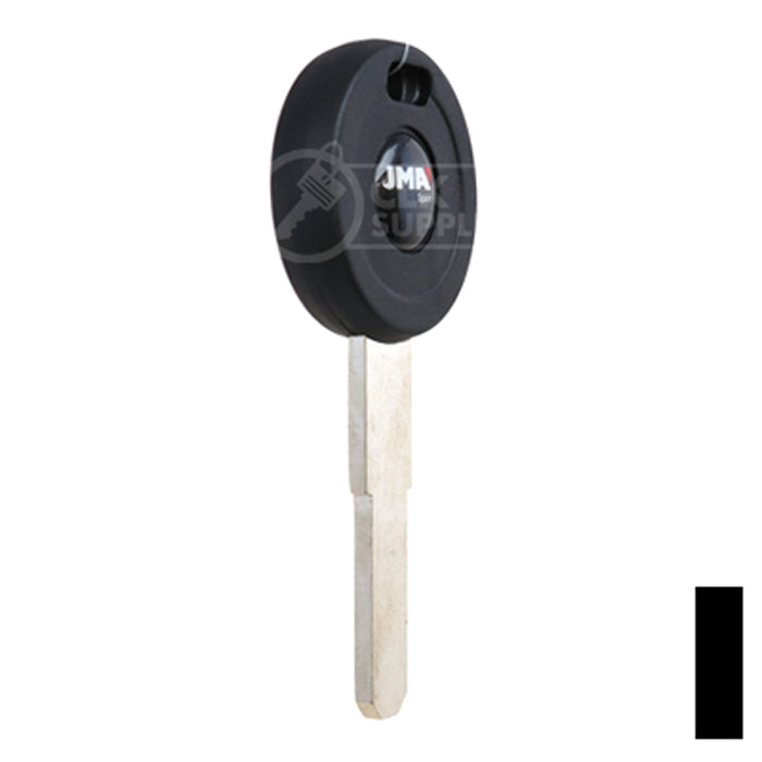 Uncut OEM Cloneable Key Blank | Moto Guzzi, Aprilia, Zadi | ZD30T5 Automotive Key JMA USA