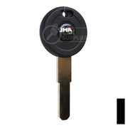 Uncut OEM Cloneable Key Blank | Moto Guzzi, Aprilia, Zadi | ZD30T5 Automotive Key JMA USA