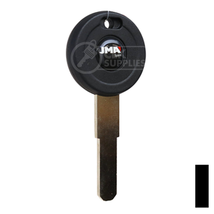 Uncut OEM Cloneable Key Blank | Moto Guzzi, Aprilia, Zadi | ZD30T5 Automotive Key JMA USA