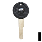 Uncut OEM Cloneable Key Blank | Moto Guzzi, Aprilia, Zadi | ZD30T5 Automotive Key JMA USA