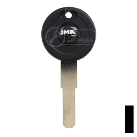 Uncut OEM Cloneable Key Blank | Moto Guzzi, Aprilia, Zadi | ZD30T5 Automotive Key JMA USA