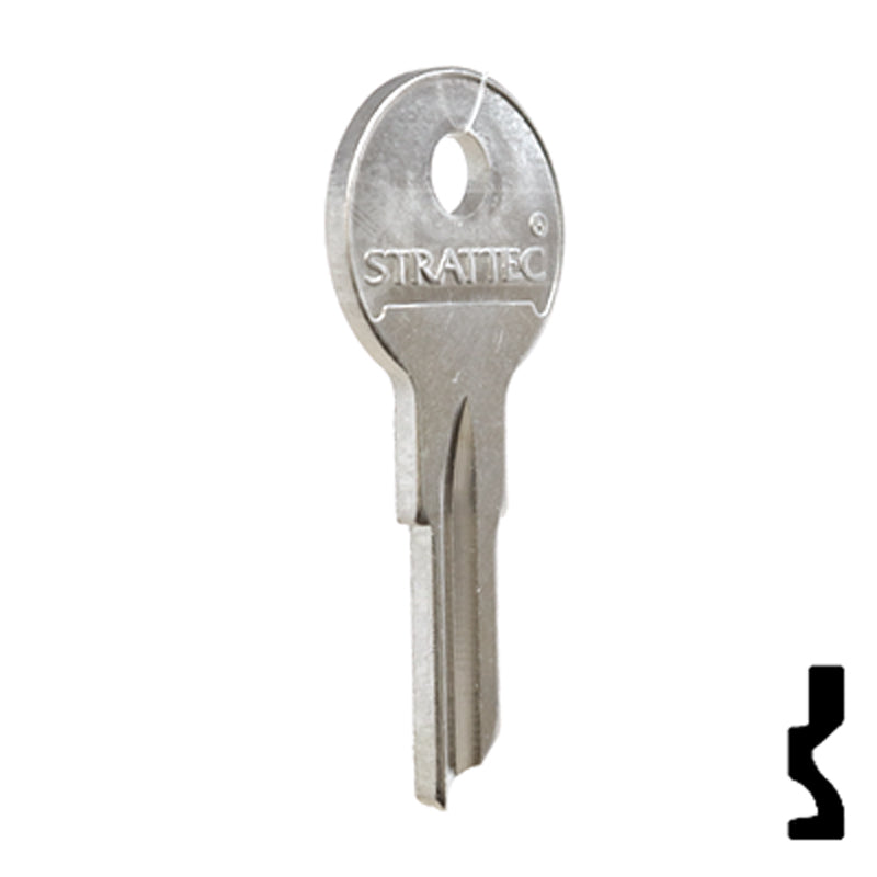 Uncut OEM Key Blank | Freightiner | 322727 Automotive Key Strattec
