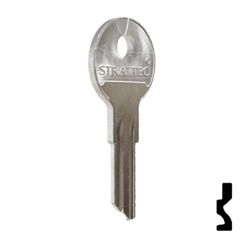 Uncut OEM Key Blank | Freightiner | 322727 Automotive Key Strattec