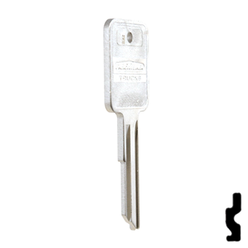 Uncut OEM Key Blank | Freightliner | 322311 Automotive Key Strattec
