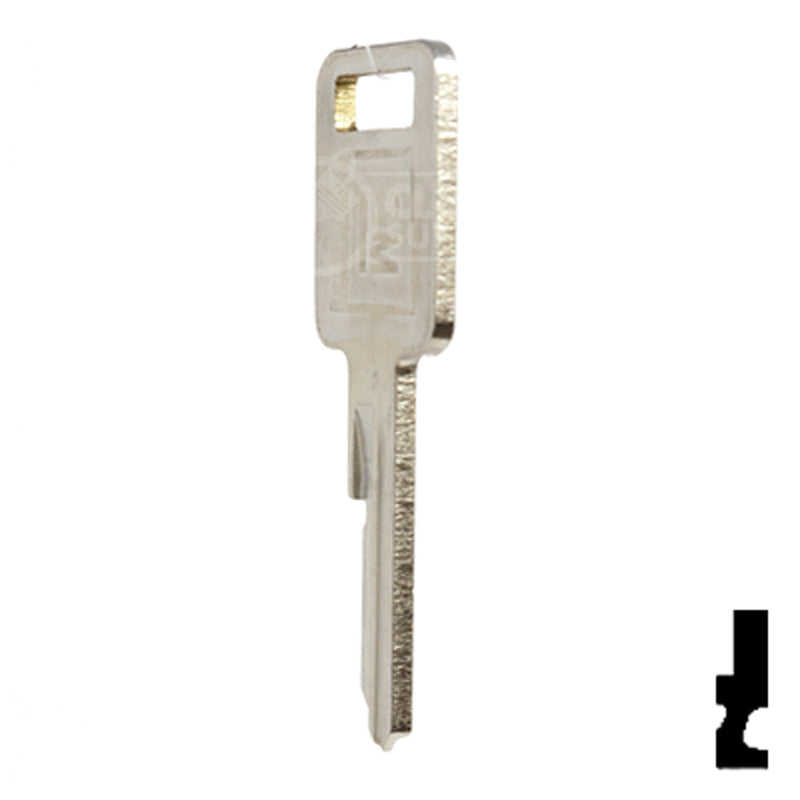 Uncut OEM Key Blank | GM | B44, P1098E Automotive Key Strattec