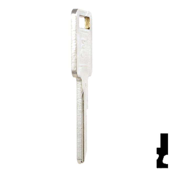 Uncut OEM Key Blank | GM | B44, P1098E Automotive Key Strattec