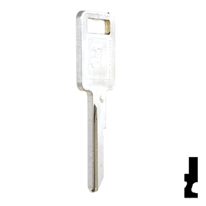 Uncut OEM Key Blank | GM | B44, P1098E Automotive Key Strattec