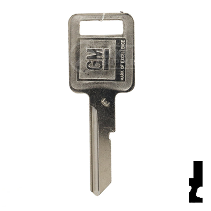 Uncut OEM Key Blank | GM | B44, P1098E Automotive Key Strattec
