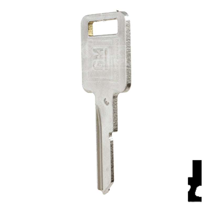 Uncut OEM Key Blank | GM | B44, P1098E Automotive Key Strattec