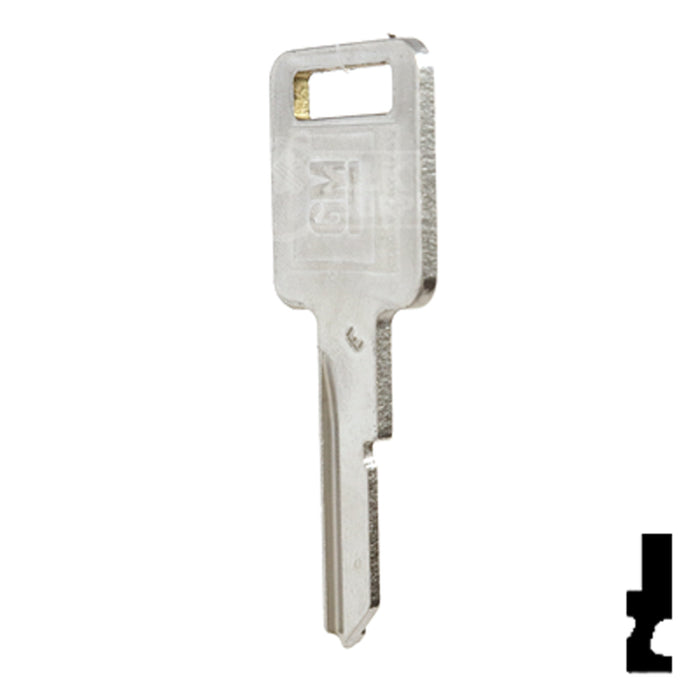 Uncut OEM Key Blank | GM | B44, P1098E Automotive Key Strattec