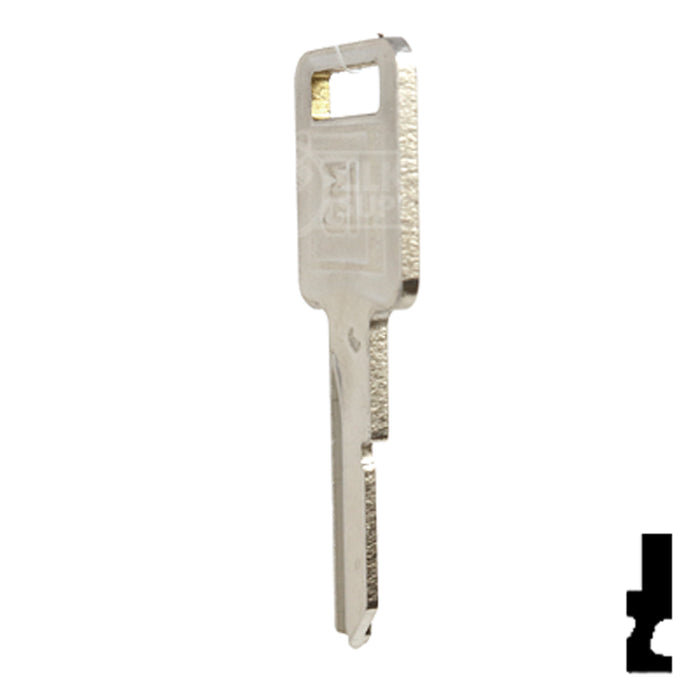 Uncut OEM Key Blank | GM | B44, P1098E Automotive Key Strattec