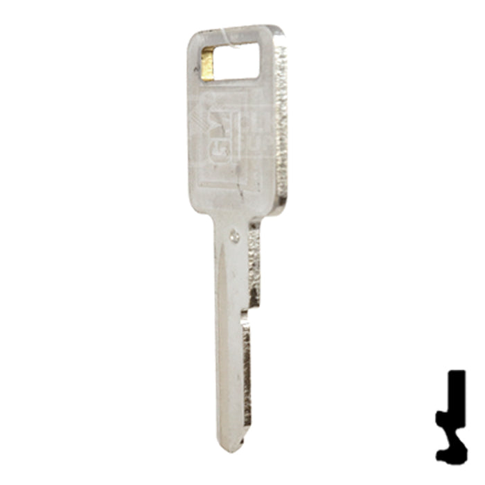 Uncut OEM Key Blank | GM | B50, P1098C Automotive Key Strattec