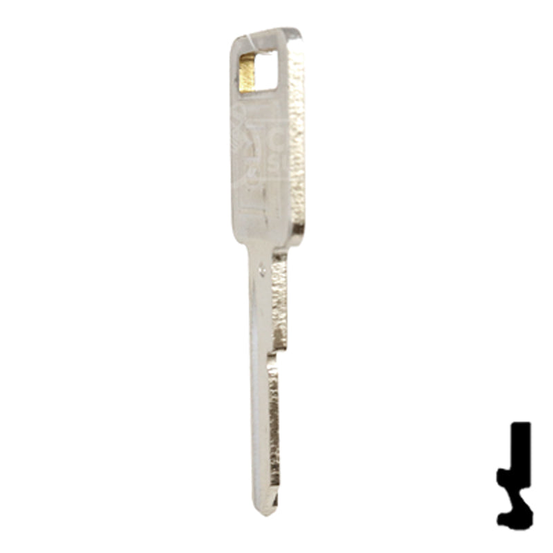 Uncut OEM Key Blank | GM | B50, P1098C Automotive Key Strattec