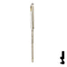 Uncut OEM Key Blank | GM | B50, P1098C Automotive Key Strattec