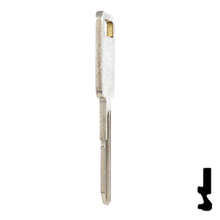 Uncut OEM Key Blank | GM | B50, P1098C Automotive Key Strattec