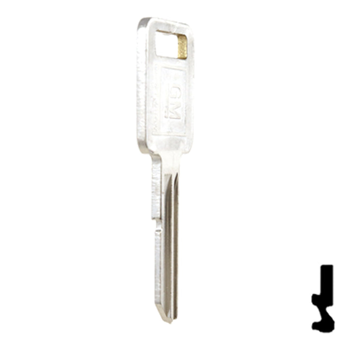 Uncut OEM Key Blank | GM | B50, P1098C Automotive Key Strattec