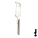 Uncut OEM Key Blank | GM | B50, P1098C Automotive Key Strattec